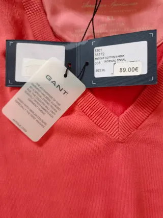 Jersey GANT Coral Talla XL