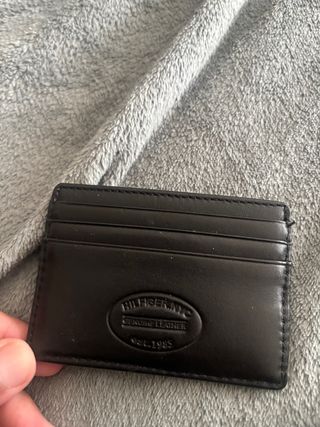 Cartera Tarjetero Tommy Hilfiger Negra