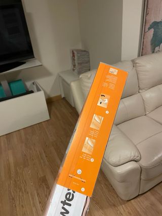 Cortina de tela rosa para habitación