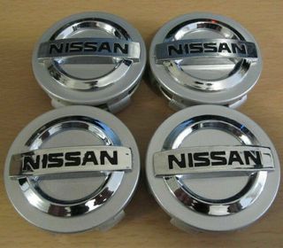 4 Tapas Llantas Nissan Plata 54mm Nuevas