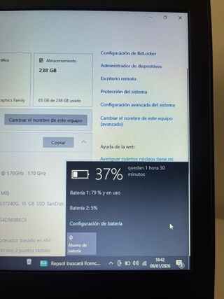 Lenovo Thinkpad X240 Negro