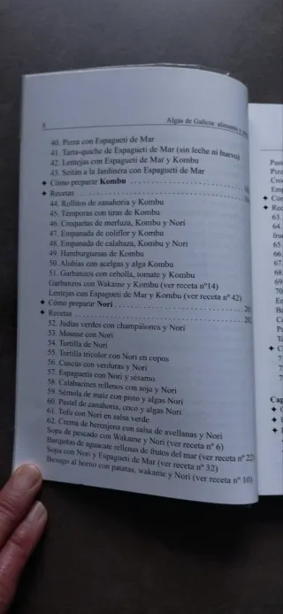 Libro salud y alimentacion - Algas de Galicia