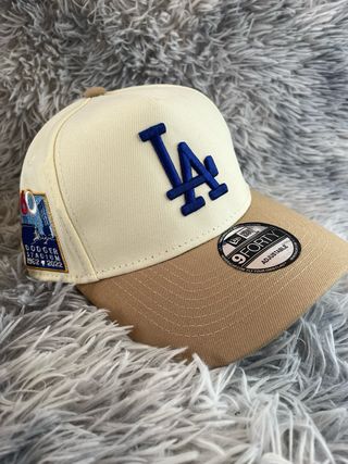 Gorra New Era 9Forty LA Beige y Marrón