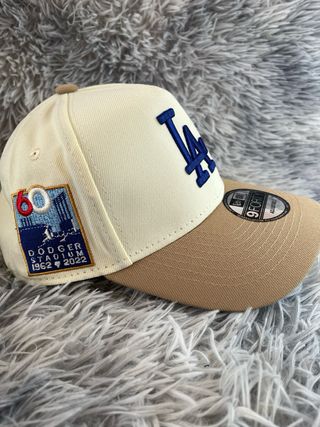 Gorra New Era 9Forty LA Beige y Marrón