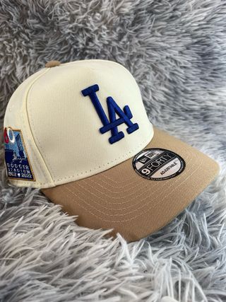 Gorra New Era 9Forty LA Beige y Marrón