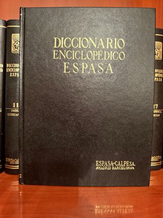 Diccionario enciclopédico Espasa