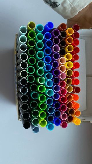 Rotuladores Crayola Super Tips 100 Colores