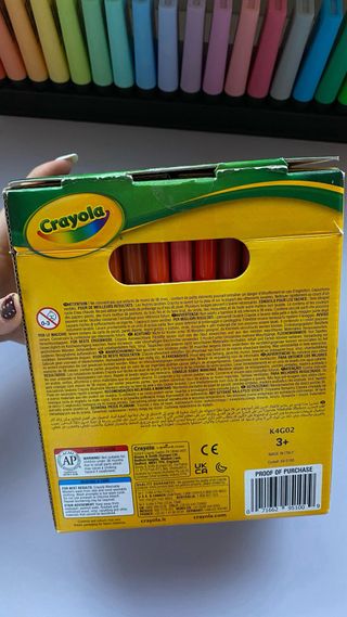 Rotuladores Crayola Super Tips 100 Colores