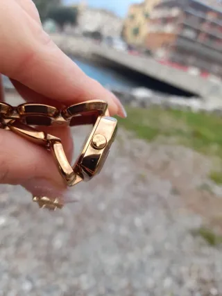 Orologio Gucci donna oro e bianco