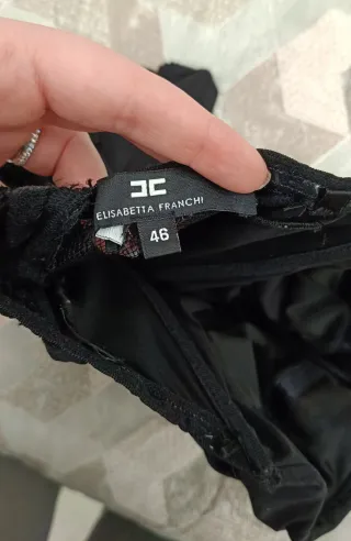 Corpetto Elisabetta Franchi nero