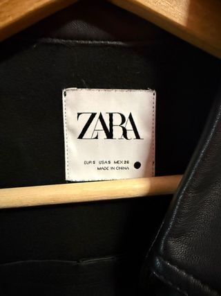 Chaqueta/sobrecamisa efecto piel