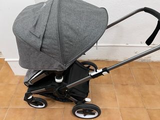 Bugaboo Fox3 Silla + Capazo Gris