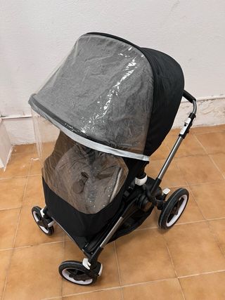 Bugaboo Fox3 Silla + Capazo Gris