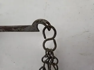 Balanza antigua de dos platos