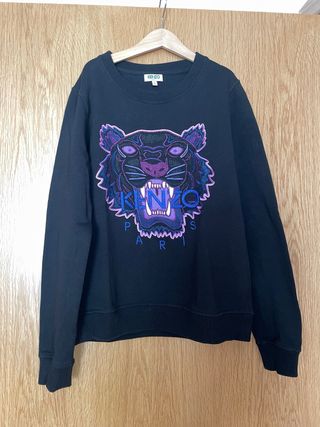 Sudadera Kenzo Tiger Negra Talla XS