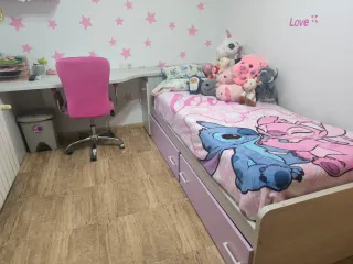 Conjunto habitación juvenil: cama, escritorio