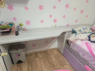 Conjunto habitación juvenil: cama, escritorio