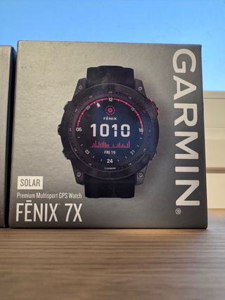 Garmin Fenix 7X Solar Negro