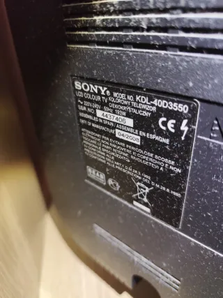 Televisión Sony Bravia 40