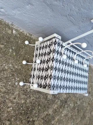 3 Percheros para puerta blancos