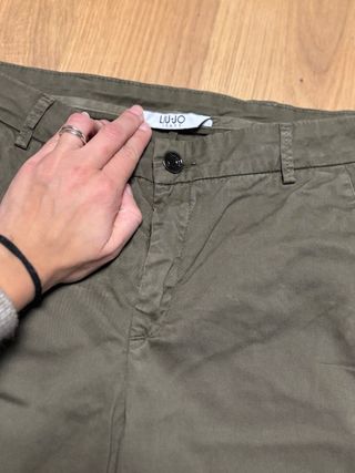 Pantaloni donna verdi