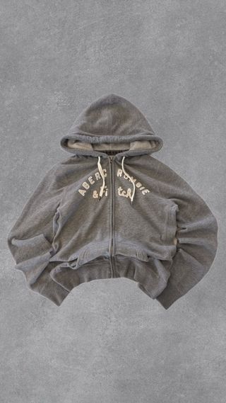 Felpa Abercrombie & Fitch con cremallera vintage