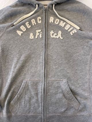 Felpa Abercrombie & Fitch con cremallera vintage