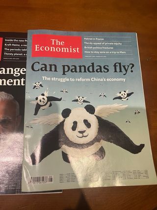 Lote 5 revistas de The Economist