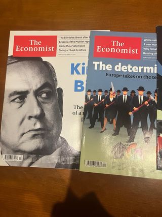 Lote 5 revistas de The Economist