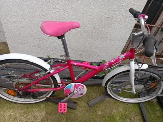 Bicicleta niña rosa BTWIN