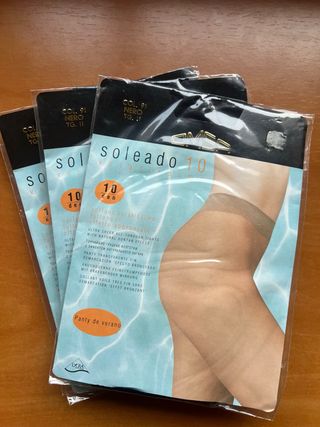 Conjunto Collants OMSA 10 Den Beige