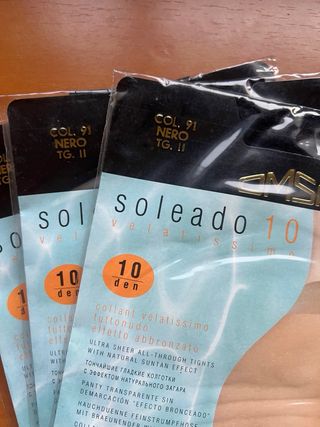 Conjunto Collants OMSA 10 Den Beige