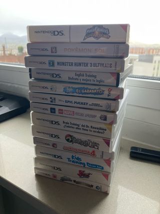 Lote Juegos Nintendo DS y 3DS