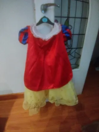Disfraz Blancanieves Talla 3-4 años