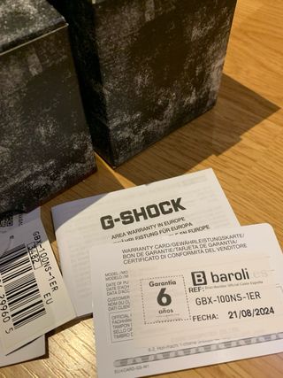 Casio G-Shock GBX-100 Reloj Negro