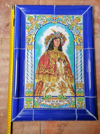 Azulejo Virgen del Rocío