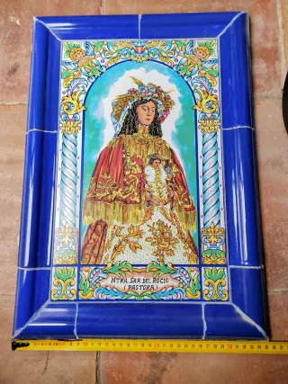 Azulejo Virgen del Rocío