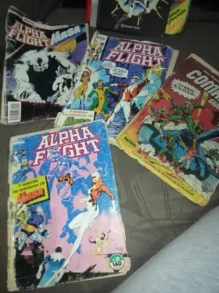 Comics antiguos de Marvel