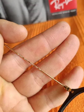 Gafas Ray-Ban RB4253 Negro y Dorado