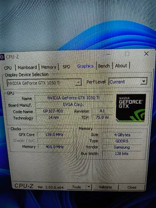 PC Gaming Gráfica GTX 1050 Ti de 4GB