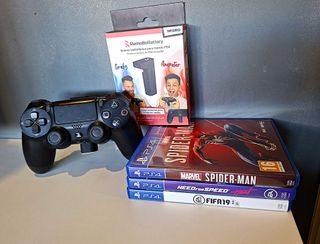 Ps4 SLIM / MANDO / JUEGOS / CARGADOR / CAJA / PACK