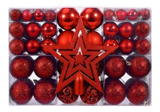 Bolas de Navidad Rojas