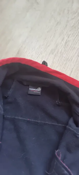 Cortavientos Ternua XL Negro/Rojo