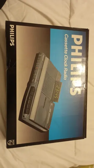 Radiocasete despertador Philips