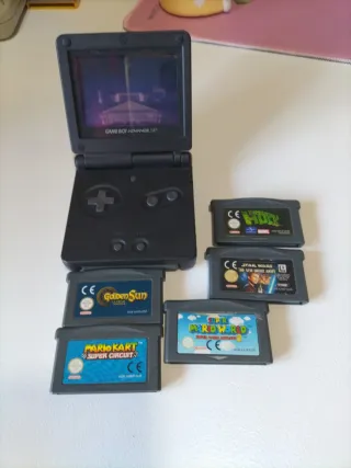 Nintendo Game Boy Advance SP Negra