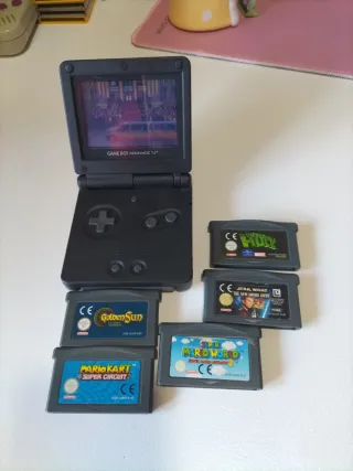 Nintendo Game Boy Advance SP Negra
