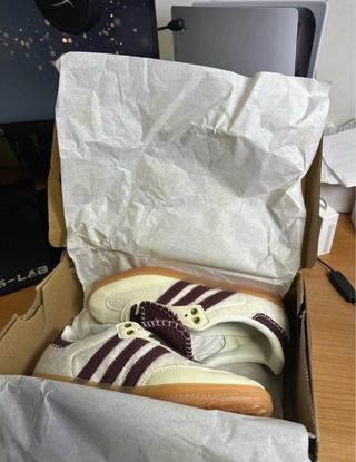 Adidas x Wales Bonner Beige/Burdeo