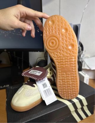 Adidas x Wales Bonner Beige/Burdeo