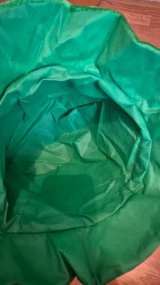 Sombrero verde O'Hara's con cinturón dorado