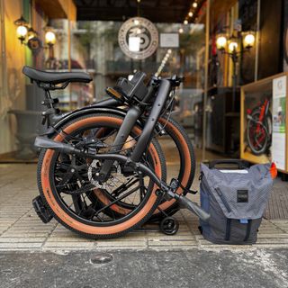 Brompton G-Line Eléctrica M4R Space Black